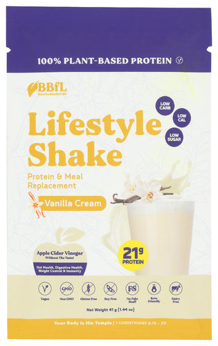 Bbfl Plant Protein Vanilla Cream