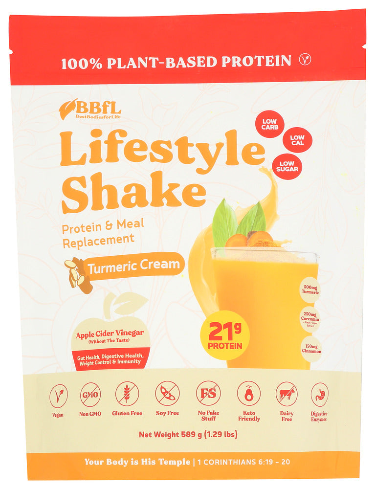 Bbfl Plant Protein Powder Turmeric