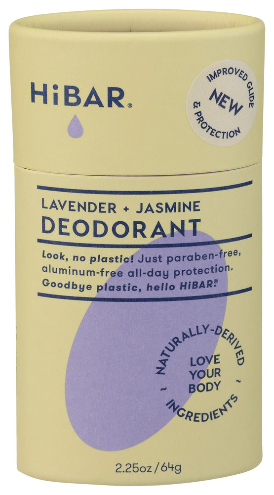 HIBAR (Pack of 6) Hibar Deodorant Stick Jasmine Lavender Natural Long Lasting 2.25 Oz