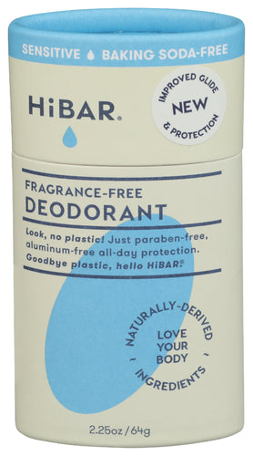 HIBAR (Pack of 6) Hibar Sensitive Deodorant Stick Deodorant for Sensitive Skin 2.25 Oz