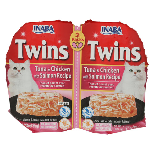 INABA (Pack Of 24) Inaba Food Cat Tuna Chicken Salmon 2.46 Oz