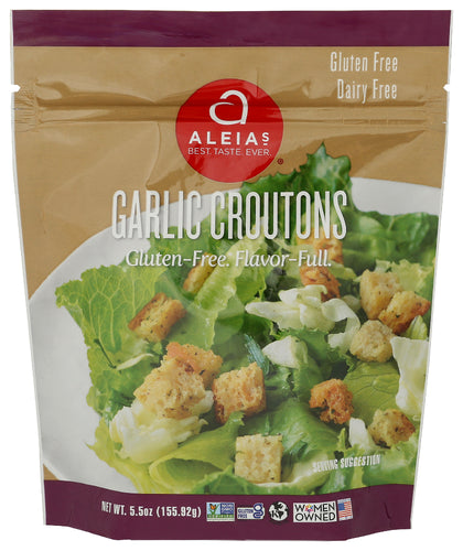 Aleia's Garlic Croutons Condiments