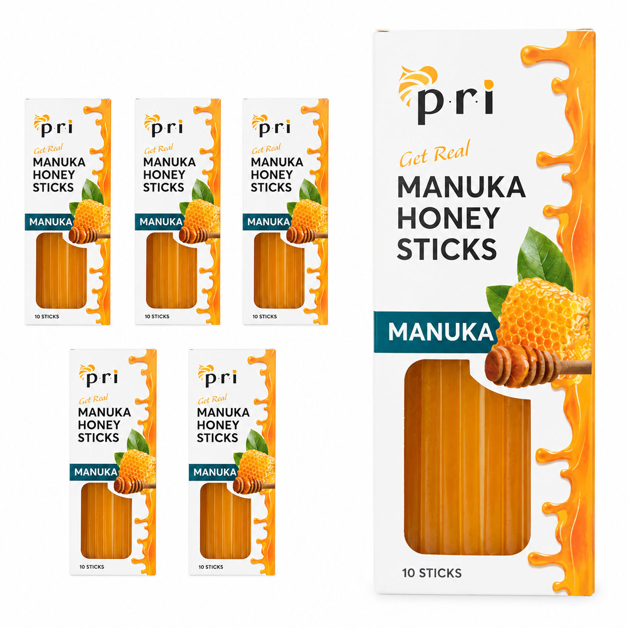 Pri Honey Sticks Manuka 10 Sticks