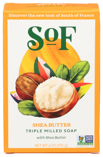 SOUTH OF FRANCE (Pack Of 12) South Of France Soap Bar Shea Butter 6 Oz