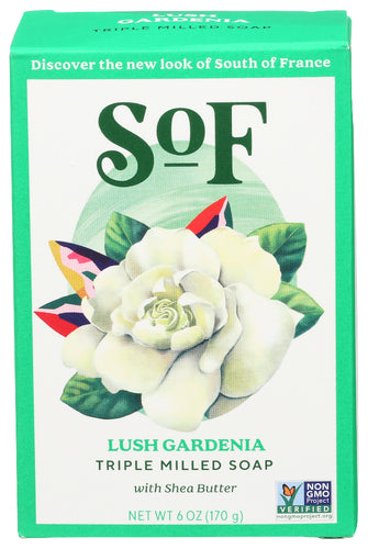 SOUTH OF FRANCE (Pack of 18) South of France Lush Gardenia Bar Soap 6 Oz