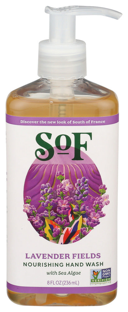 SOUTH OF FRANCE (Pack of 12) South of France Lavender Fields Hand Wash Liquid Soap 8 Oz