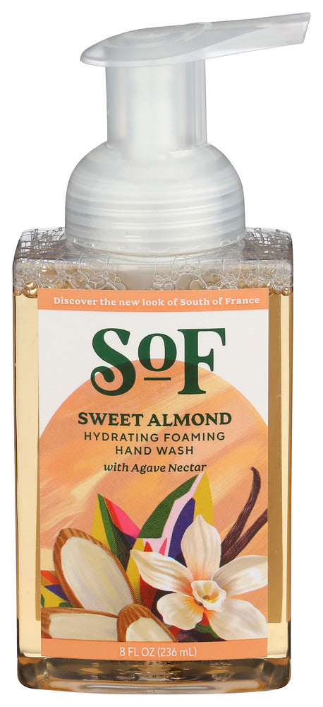 SOUTH OF FRANCE (Pack of 18) South of France Hand Wash Foam Sweet Almond Liquid Soap 8 Fl Oz