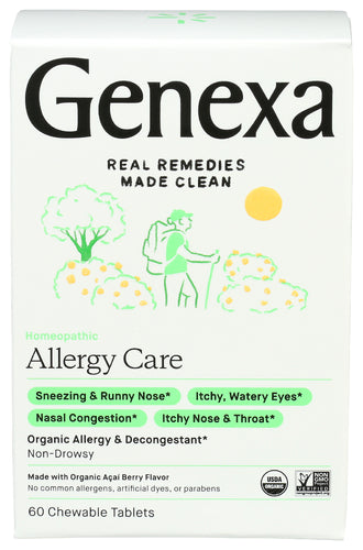 GENEXA (Pack Of 2) Genexa Allergy Care 60 Tablets