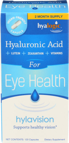 HYALOGIC (Pack of 2) Hyalogic HA Hylavision Eye Formula Herbal Su 120 Vegetarian Capsules