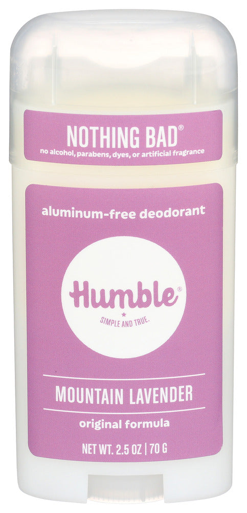 HUMBLE BRANDS (Pack of 8) Humble Brands Deodorant Stick Mountain Lavender 2.5 Oz