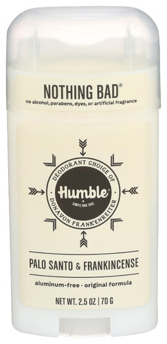 HUMBLE BRANDS (Pack of 8) Humble Brands Palo Santo Deodorant Stick 2.5 Oz
