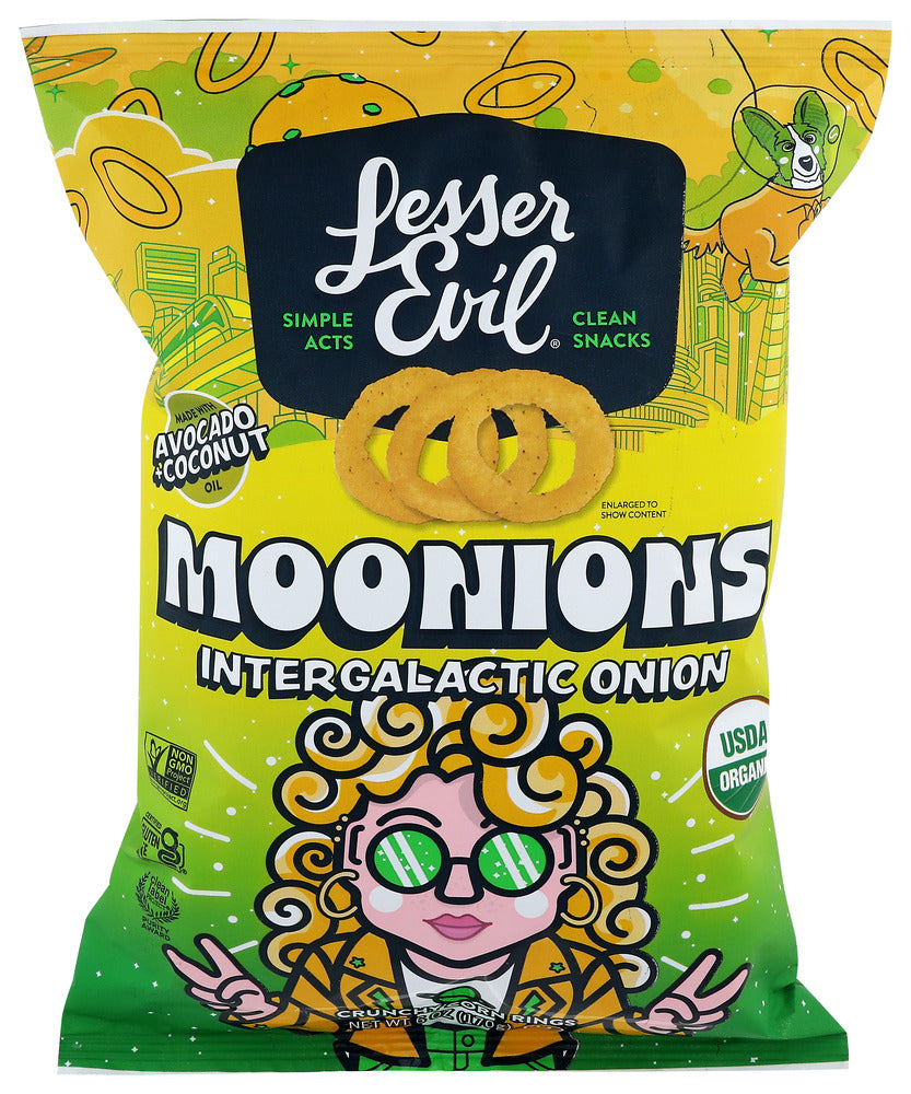 Lesser Evil Corn Rings Intergalactic Onion