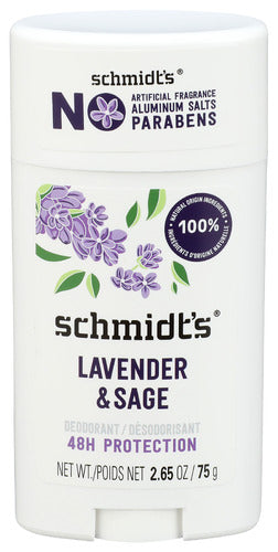 Schmidt's Deodorant Lavender Sage