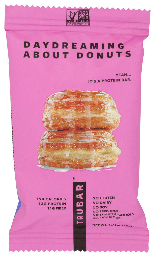 TRUBAR (Pack of 24) TRUBAR Bar Daydreaming about Donuts 1.76 Oz