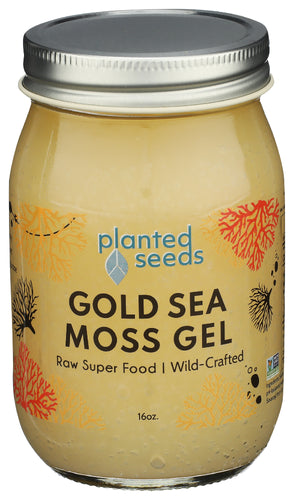Planted Seeds Sea Moss Gel Gold