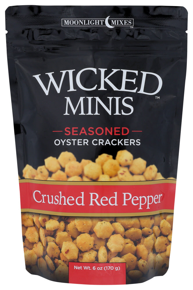 WICKED MIX (Pack of 12) Wicked Mix Oyster Red Pepper Crackers Classic Deli Style 6 Oz