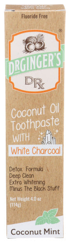 DR GINGERS HEAL (Pack of 7) Dr Gingers Healthcare Pro Toothpaste Coconut Flavor 4 Oz