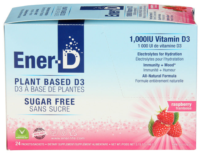 ENER LIFE (Pack of 4) Ener-LIFE Vitamin D 24 Pieces