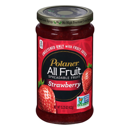Polaner Fruit Spread Strawberry 15.25 oz (Pack Of 12)