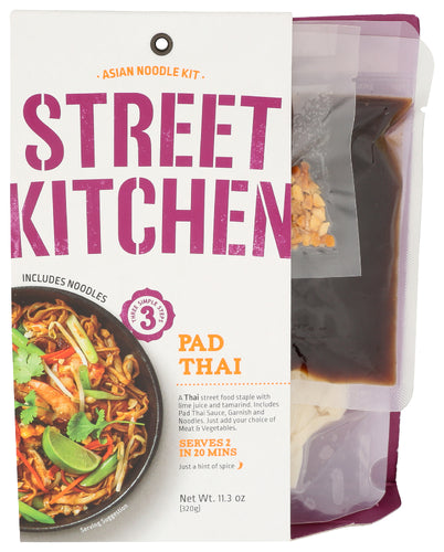 STREET KITCHEN (Pack of 16) Street Kitchen Pad Thai Noodle Kit Natural Grocery Entree 11 Oz