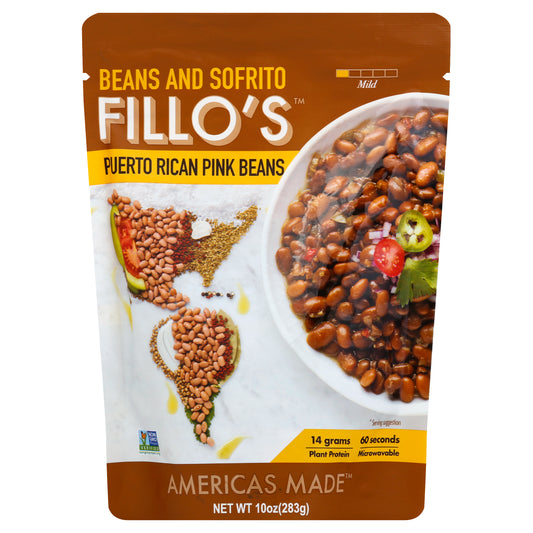 Fillos Beans Puerto Rican Pink 10 oz (Pack Of 6)