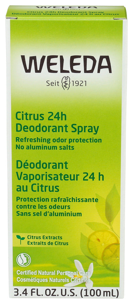 WELEDA (Pack of 5) Weleda Deodorant Citrus Roll-on Deodorant 3.4 Fl Oz