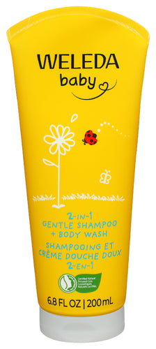 WELEDA (Pack of 5) Weleda Calendula Body Wash & Shampoo Gentle Cleanser 6.8 Fl Oz