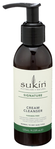 SUKIN (Pack of 8) Sukin Cream Cleanser Facial Cleanser Exfoliating Cleanser 4.23 Fl Oz
