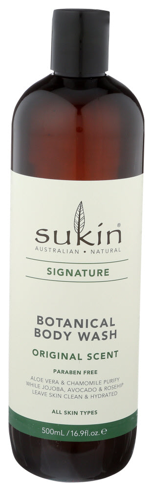 SUKIN (Pack of 6) Sukin Wash Body Botanical Body Wash Shower Gel 16.9 Fl Oz