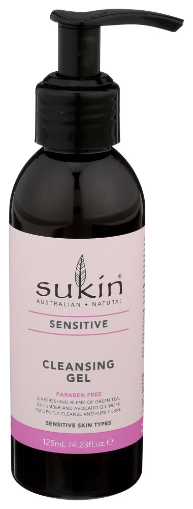 SUKIN (Pack of 8) Sukin Gel Cleansing Sensitive Facial Cleanser 4.23 Fl Oz