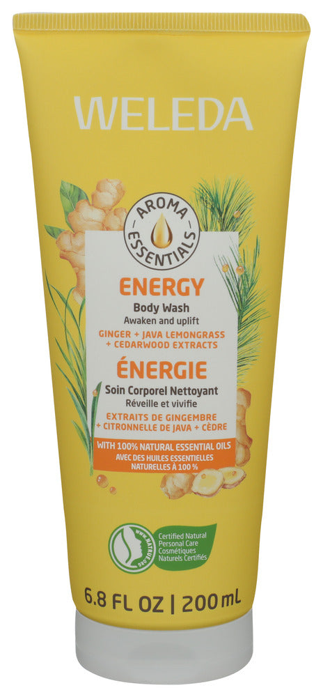 WELEDA (Pack of 7) Weleda Gel Shower Energy Essential Body Wash 6.8 Fl Oz