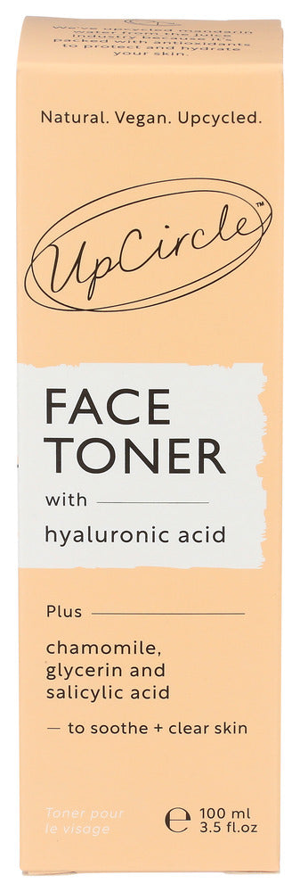 UPCIRCLE (Pack of 3) Upcircle Hyaluronic Acid Toner Mist with Mandarin 3.4 Fl Oz