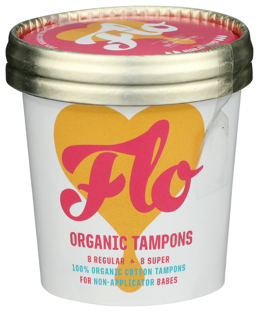 Flo Tampons Cotton Regular