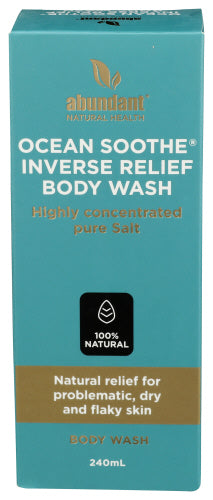 ABUNDANT NATURA (Pack of 5) Abundant Natura Ocean Scent Body Wash Soap Cleanser 8.1 Fl Oz