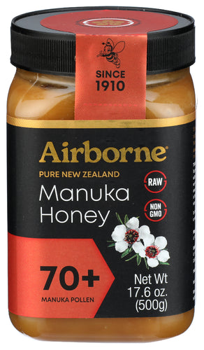 Airborne Honey Manuka 70+ Monofloral