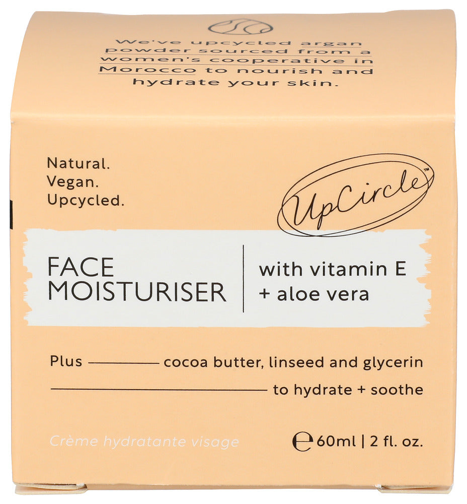 UPCIRCLE (Pack of 3) Upcircle Aloe Vera Moisturizer Face Cream 2.1 Fl Oz