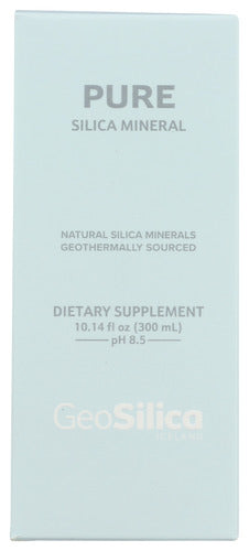 GEOSILICA ICELA (Pack of 3) Geosilica Iceland Pure Mineral Silica Supplement 10.14 Fl Oz