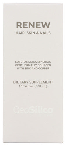 GEOSILICA ICELA (Pack of 3) Geosilica Iceland Silica Renew Hair Skin Mineral Liquid 10.14 Fl Oz