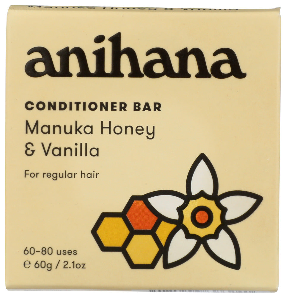 ANIHANA (Pack of 8) Anihana Honey and Vanilla Bar Conditioner 60 grams