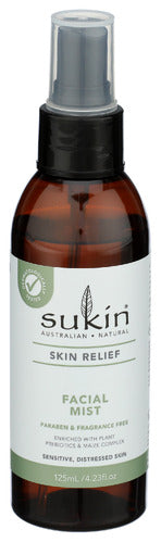 SUKIN (Pack of 8) Sukin Mist Facial Skin Relief Toner Mist Spray 4.23 Fl Oz