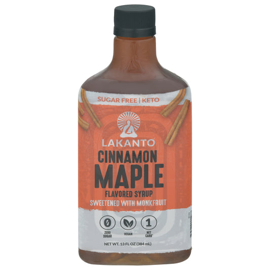 Lakanto Syrup Cinnamon Maple 13 Oz (Pack Of 8)