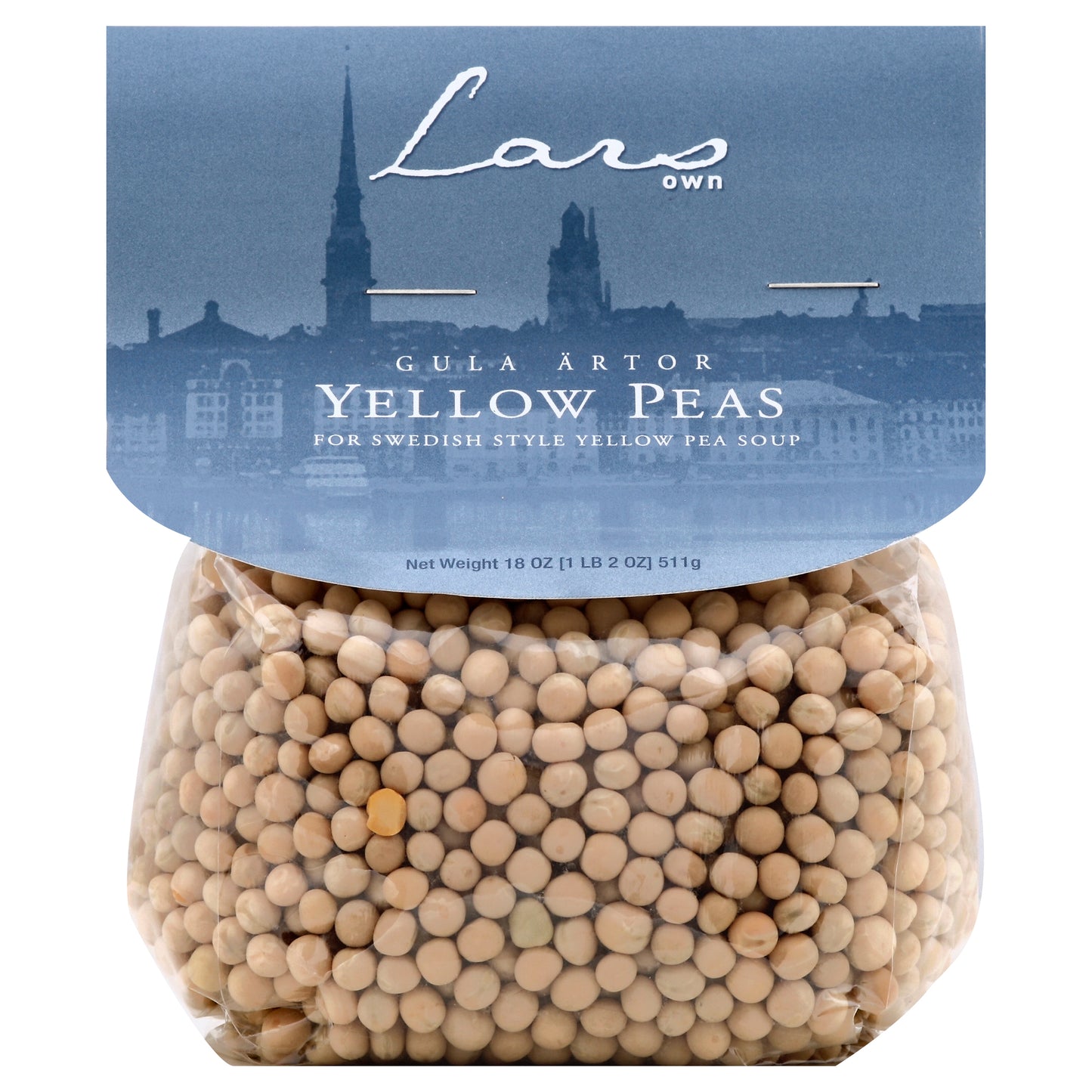 Lars Own Pea Swedish Yellow 18 Oz (Pack Of 6)