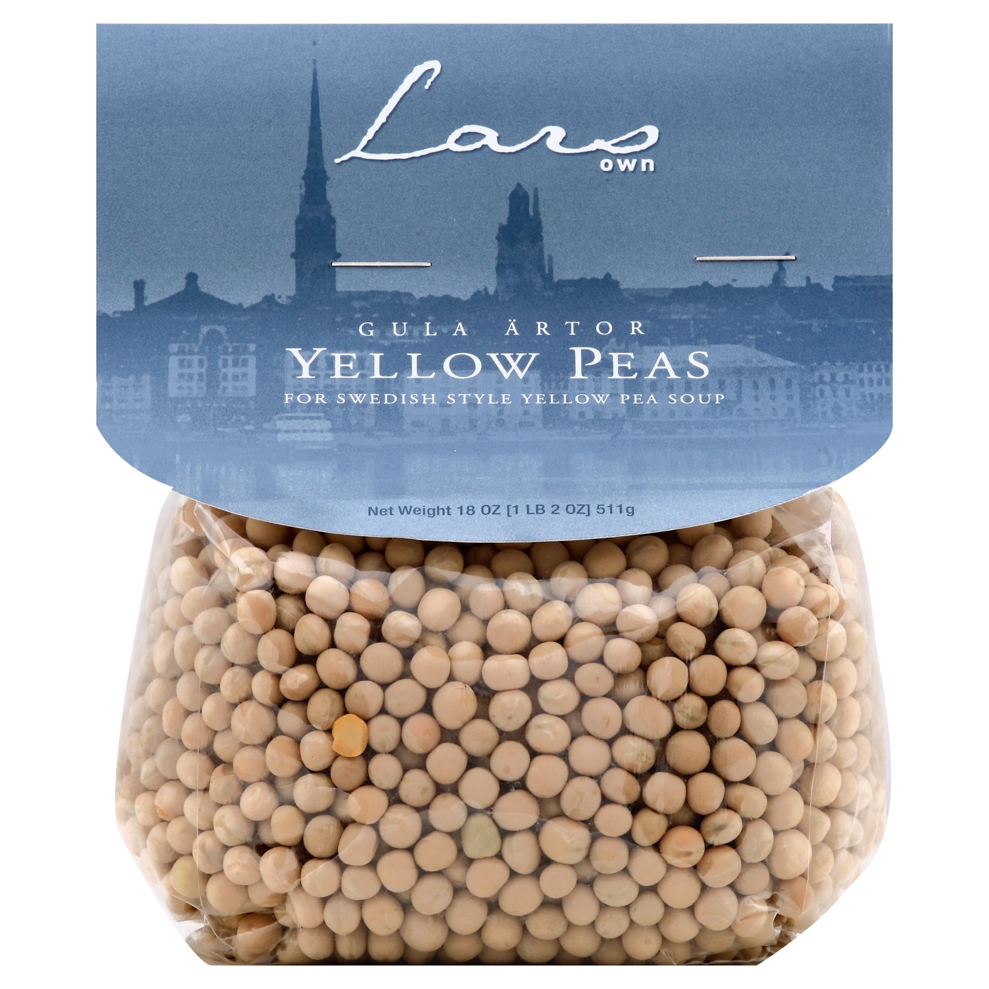 Lars Own Pea Swedish Yellow 18 Oz (Pack Of 6)