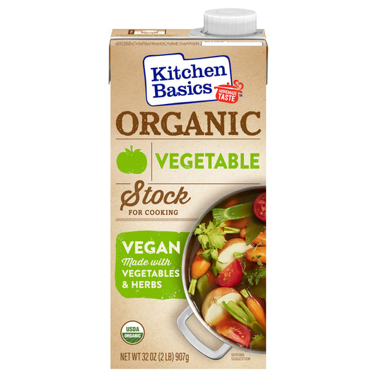 Kitchen Basics Stock Vegetable Organic 32 oz (Pack Of 12)