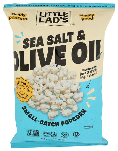 Little Lads Popcorn Sea Salt And Olive Oil