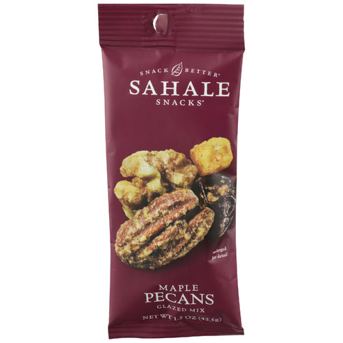 SAHALE SNACKS (Pack of 27) Sahale Snacks Nut Pecan Maple Glazed Snack Mix 1.5 Oz