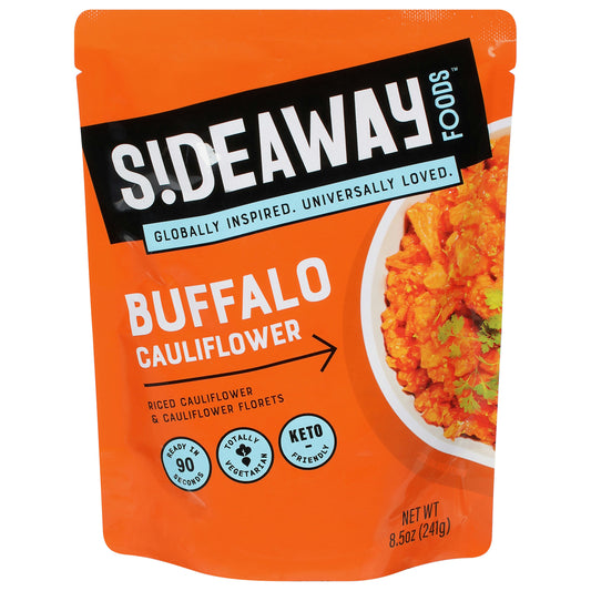 Sideaway Foods Entree Buffalo Cauliflower 8.5 oz (Pack of 6)