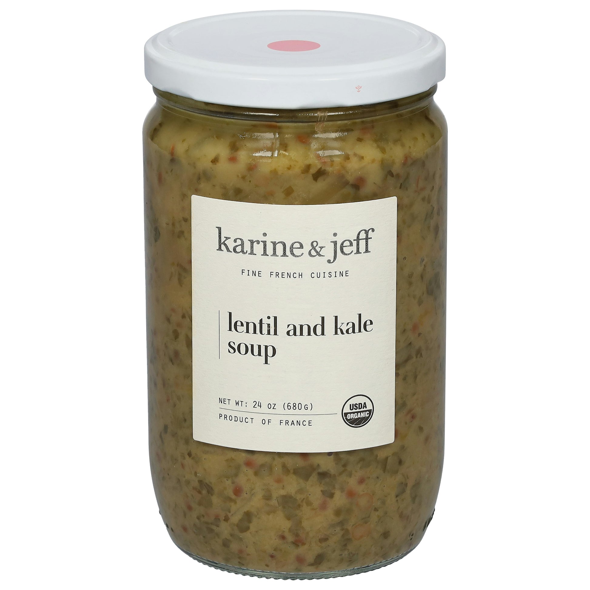 Karine & Jeff Soup RTE Lentil And Kale 24 Oz Pack of 6