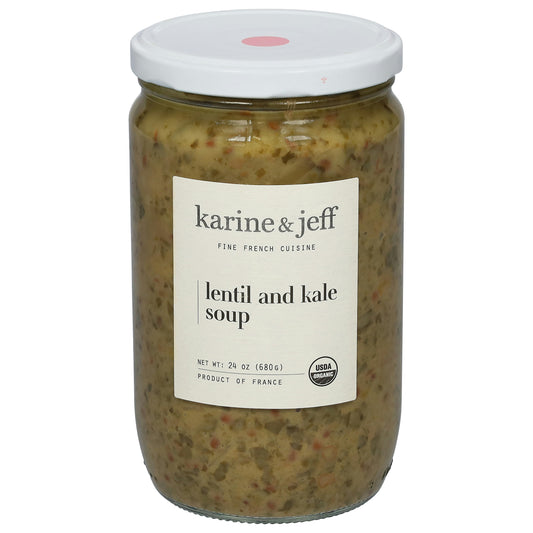 Karine & Jeff Soup RTE Lentil And Kale 24 Oz Pack of 6