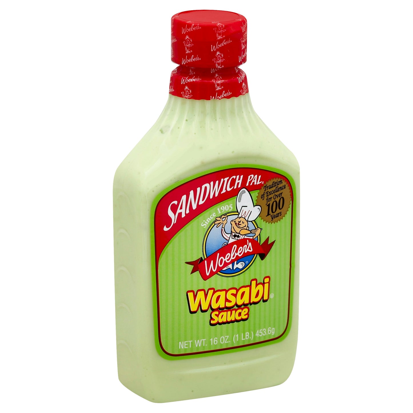 Woeber Sauce Sandwich Pal Wasabi 16 oz (Pack of 6)
